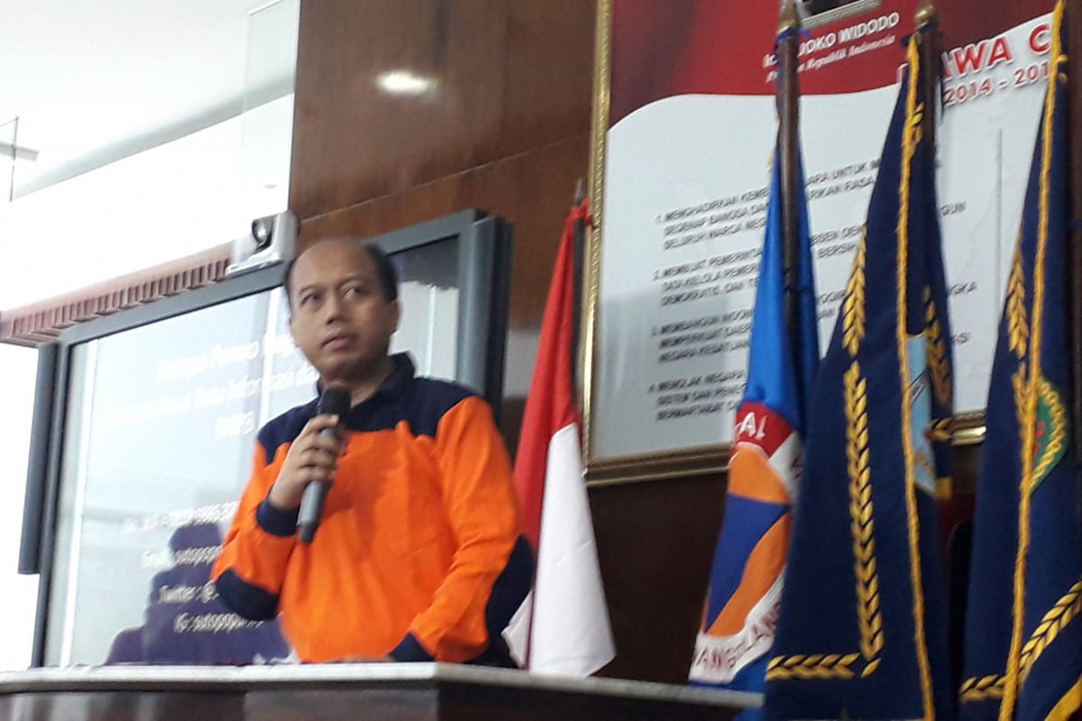 Kepala Pusat Data Informasi dan Humas BNPB Sutopo Purwo Nugroho.