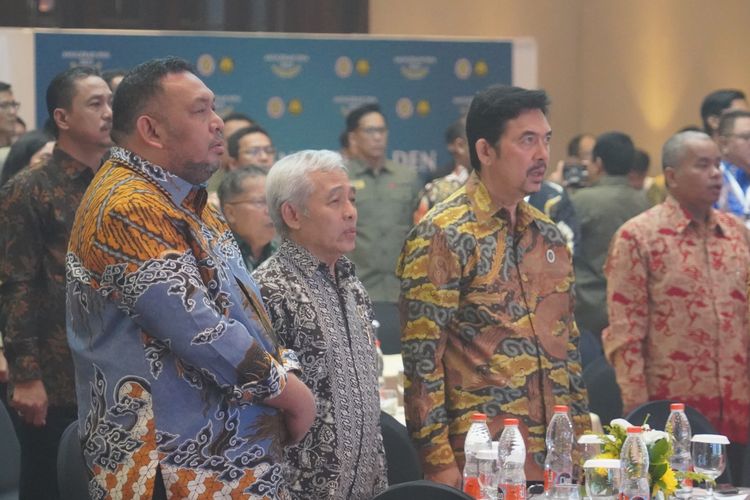 Direktur Jenderal Perkebunan Andi Nur Alam Syah, mewakili Menteri Pertanian, menghadiri acara Anugerah DEN 2023, Jumat (20/10/2023).