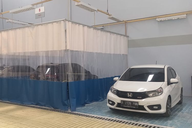 Fasilitas bodi dan cat di diler Honda Tendean resmi beroperasi