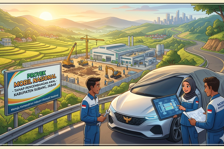 Proyek Mobil Nasional Prabowo: Di Atas Lahan 60 Hektar, Produksi 50.000 Unit per Tahun