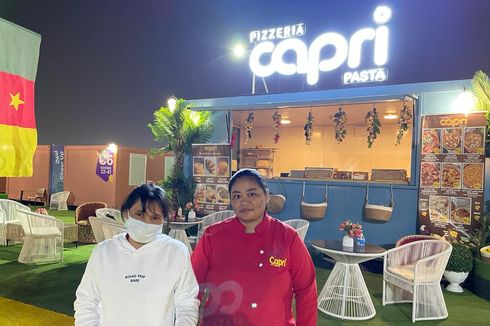 Cerita Penjual Piza Asal Indonesia di Piala Dunia Qatar: Berdiri 14 Jam demi Layani Pembeli