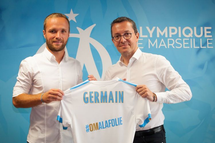 Penyerang asal Perancis, Valere Germain, resmi bergabung dengan Marseille. 