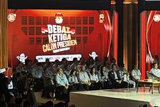 Kawal Prabowo Debat Isu Pertahanan, Ketua Komisi I DPR Sibuk Catat Paparan Anies-Ganjar