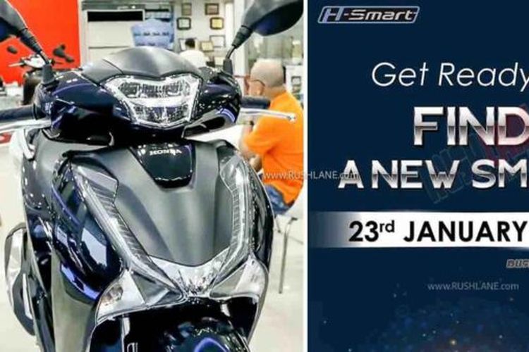 Teaser Honda Activa Hybrid di India