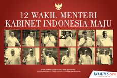 INFOGRAFIK: 12 Wakil Menteri Kabinet Indonesia Maju