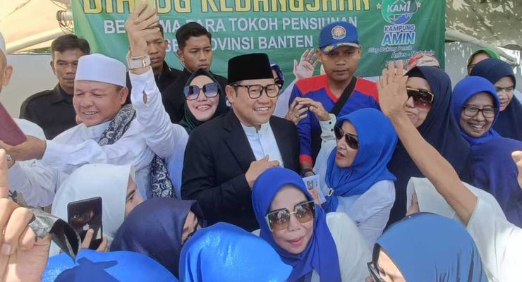 Kampanye di Banten, Muhaimin Beri Janji untuk Pensiunan PNS
