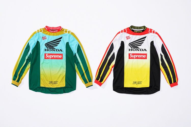 Supreme x Honda x Fox Racing