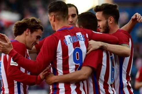 Hasil Liga Spanyol, Atletico Madrid Tempel Sevilla 