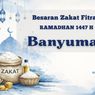 Besaran Zakat Fitrah 2026 di Kabupaten Banyumas dalam Bentuk Uang dan Beras