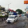 Banjir Rendam Jalur Utama Kota Cimahi, Arus Lalu Lintas Sempat Lumpuh