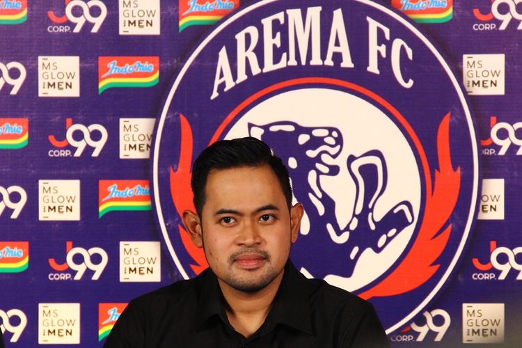 Gilang Widya Pramana, Presiden Arema FC.