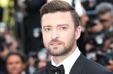 Reaksi Kaget Justin Timberlake Saat Lihat "Tanda Perceraian" di Konsernya