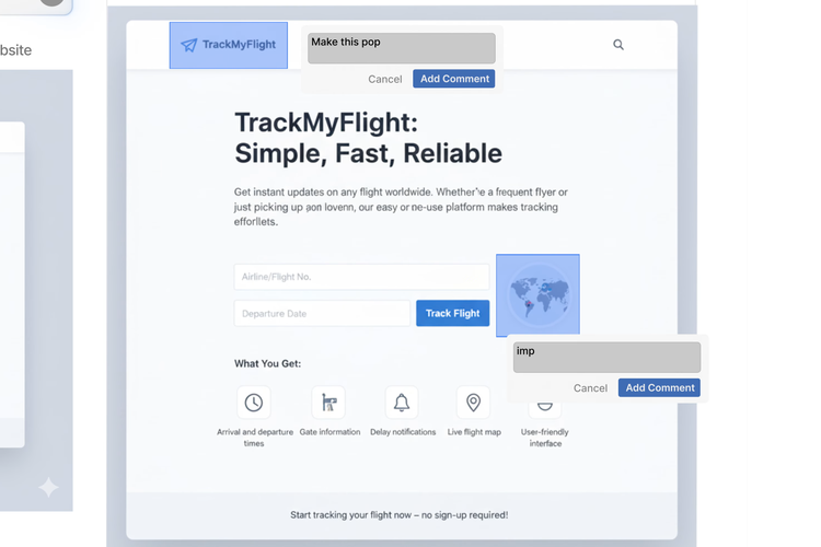 Setiap Artefak yang diberikan dalam kondisi agen sedang bekerja, pengguna bisa memberikan komentar atau perbaikan tertentu.