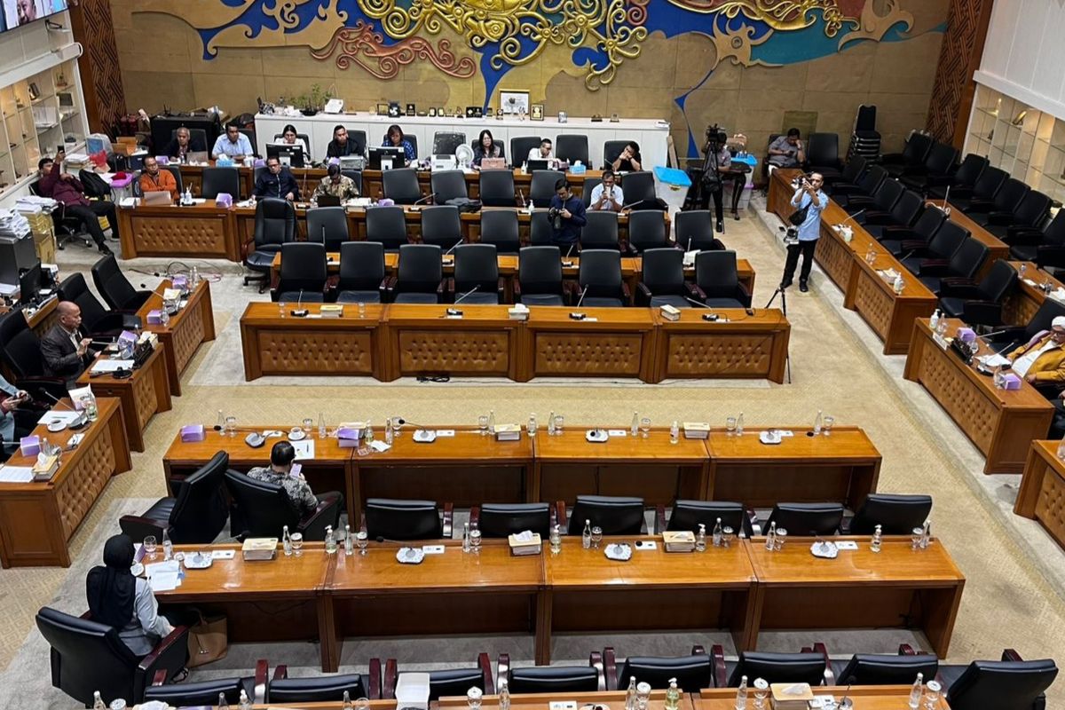 Tokoh agama asal Depok Habib Muhsin Ahmad Alatas dalam Rapat Dengar Pendapat Umum (RDPU) terkait RUU BPIP bersama Baleg DPR RI, Kamis (11/9/2025).