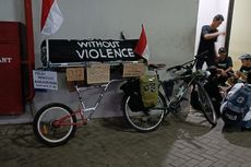 Teriak Kemarahan di Sepeda Midun, Digowes dari Malang ke Jakarta untuk Tragedi Kanjuruhan...