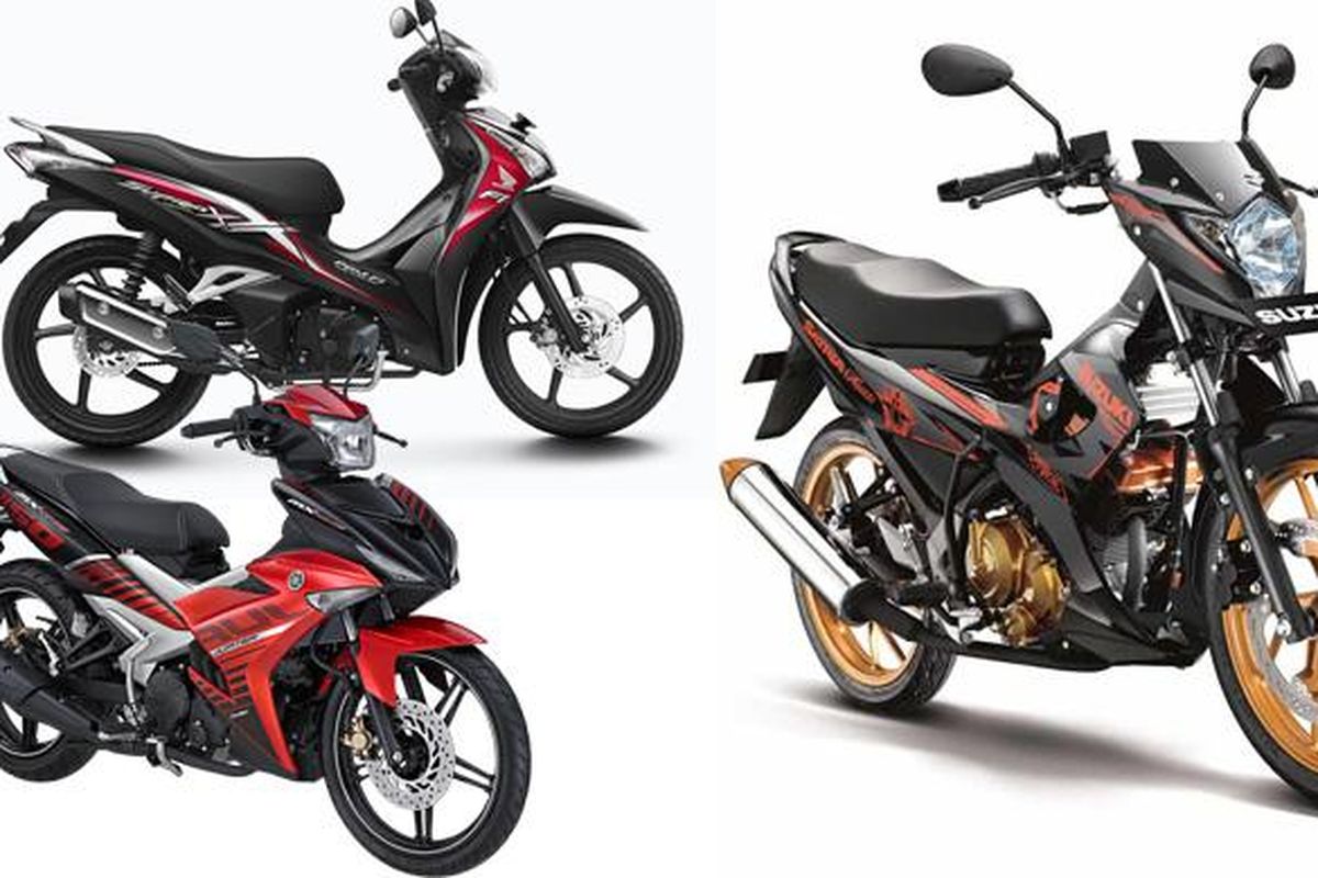 Pilihan sepeda motor bebek untuk harian, masih menjadi alternatif.