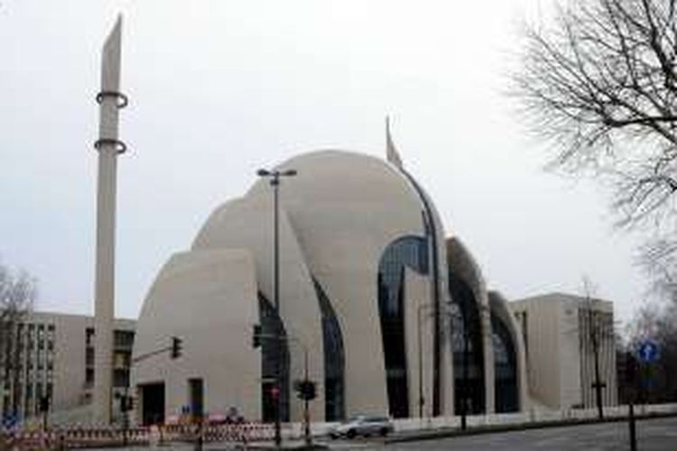 Masjid Cologne Central atau DITIB-Zentralmoschee Köln 
