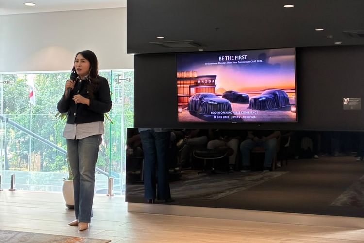 Marketing and Communications General Manager PT EMI Viya Arsawireja mengatakan, GIIAS merupakan momentum penting bagi Mazda untuk memperkuat eksistensinya di pasar otomotif nasional, Rabu (15/7/2026).