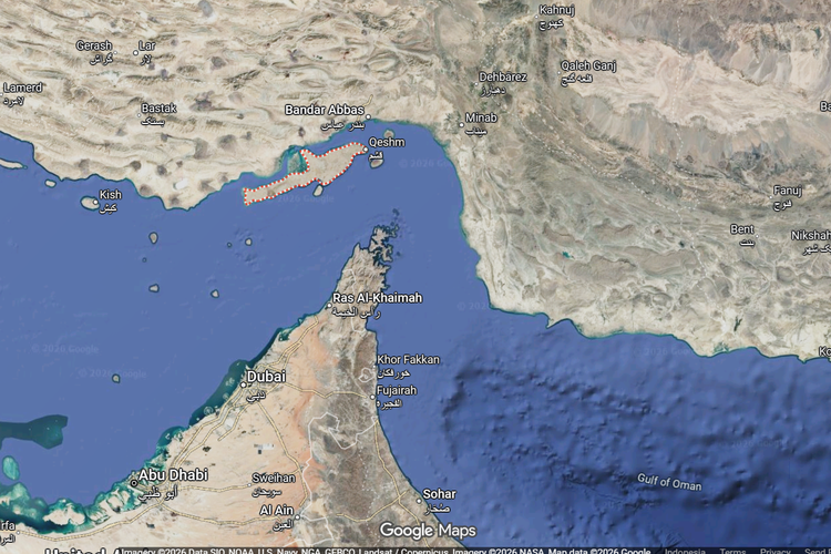 Qeshm, Kota Rudal Bawah Tanah yang Jadi Benteng Terdepan Iran