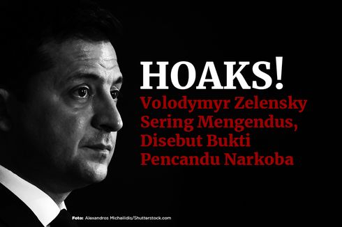 INFOGRAFIK: Presiden Zelensky Mengendus, Bukti Pencandu Narkoba?