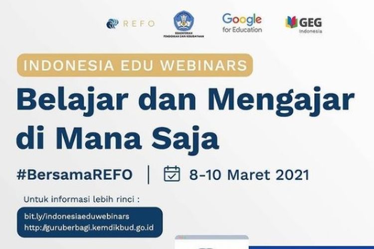 Foto : Jadwal 6 Webinar Kemendikbud Untuk Guru, Kiat Mengajar Di Mana Saja