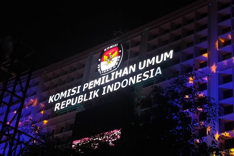 Ilustrasi Gedung Komisi Pemilihan Umum (KPU) 