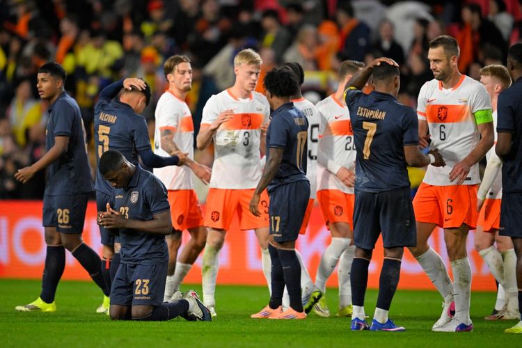 Hasil Belanda Vs Ekuador 1-1: Bek Inter Milan Kartu Merah, De Oranje Ditahan Imbang