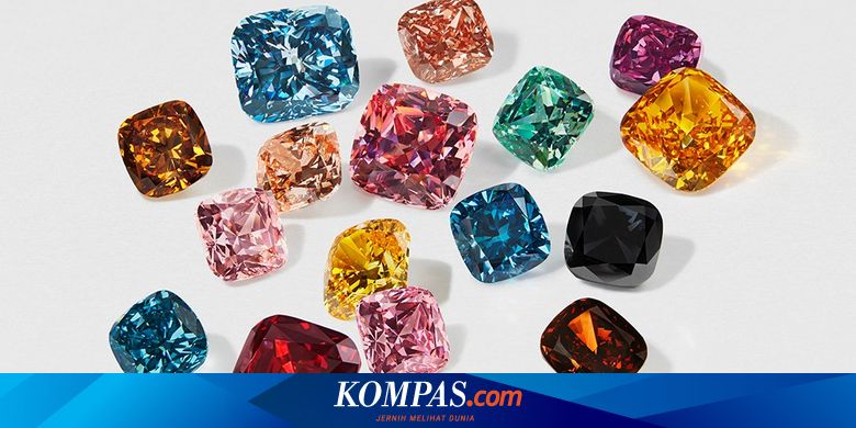 Berlian Buatan Aneka Warna  dari Swarovski Seperti  Apa  