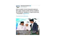 Salah Kutip Pernyataan Jokowi, 