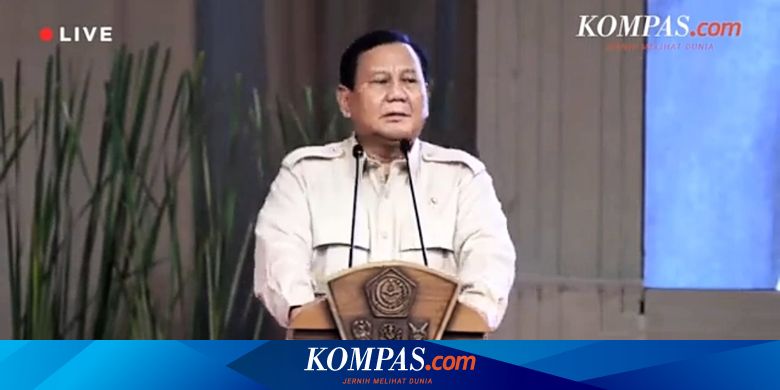 [POPULER NASIONAL] Prabowo Anggap Percuma Punya Kereta Cepat kalau Negara Tak Aman