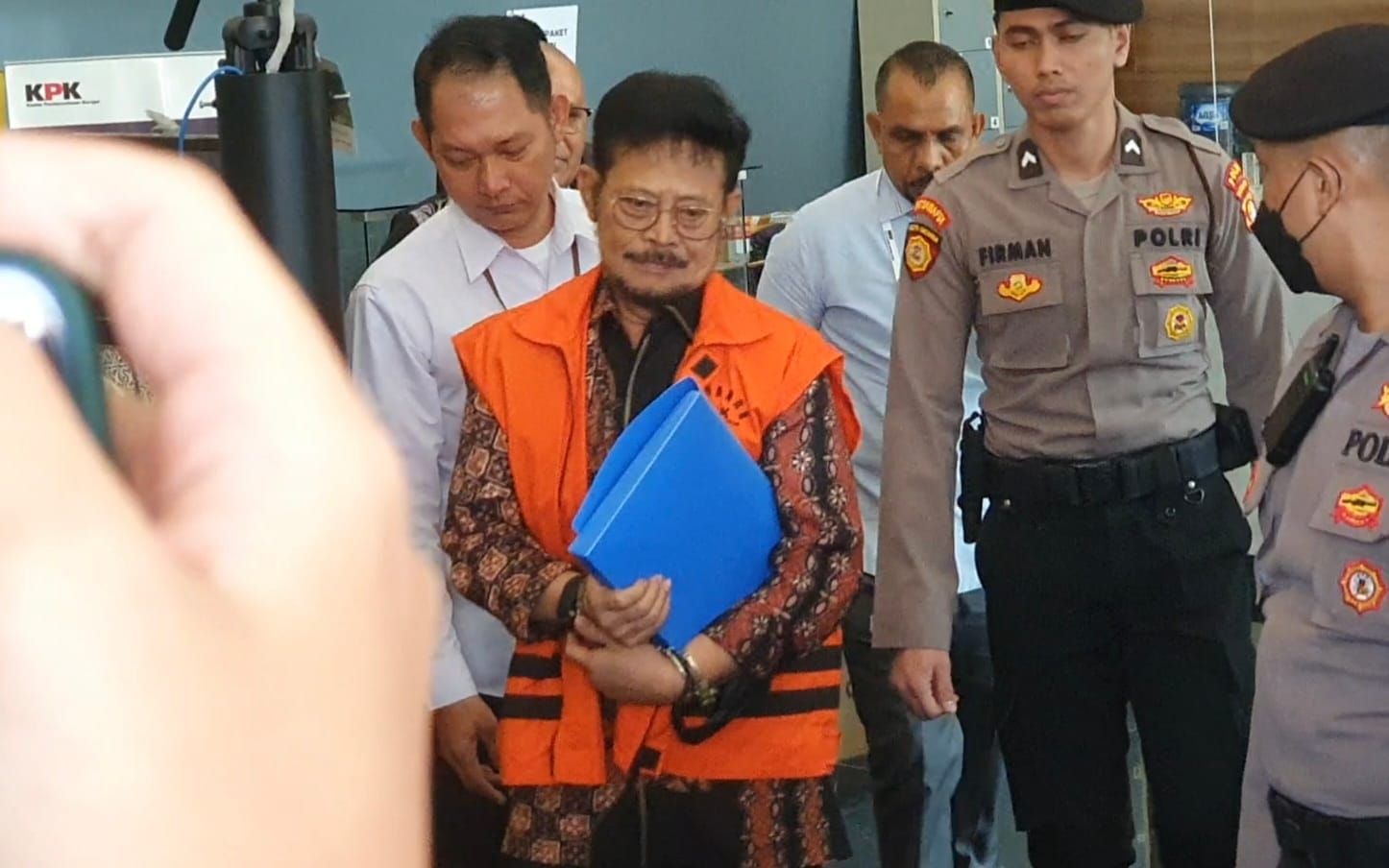 Eks Mentan Syahrul Yasin Limpo Jadi Saksi di Sidang Etik Firli Bahuri