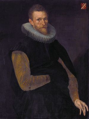 Potret Jacob van Neck (1564-1638), perwira angkatan laut Belanda dan Wali Kota Amsterdam.