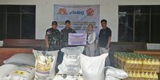 Bersama Satgas PAM SP Garuda Merah Putih, Bulog Salurkan Bantuan Makanan Bergizi ke Merauke