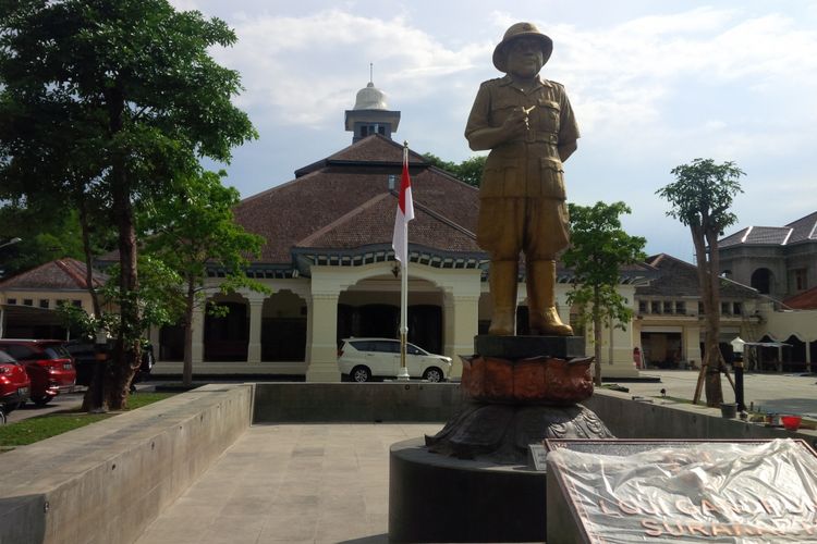 Loji Gandrung, rumah dinas Wali Kota Surakarta berlokasi di Jalan Slamet Riyadi, Solo, Jawa Tengah, Jumat (7/12/2018).