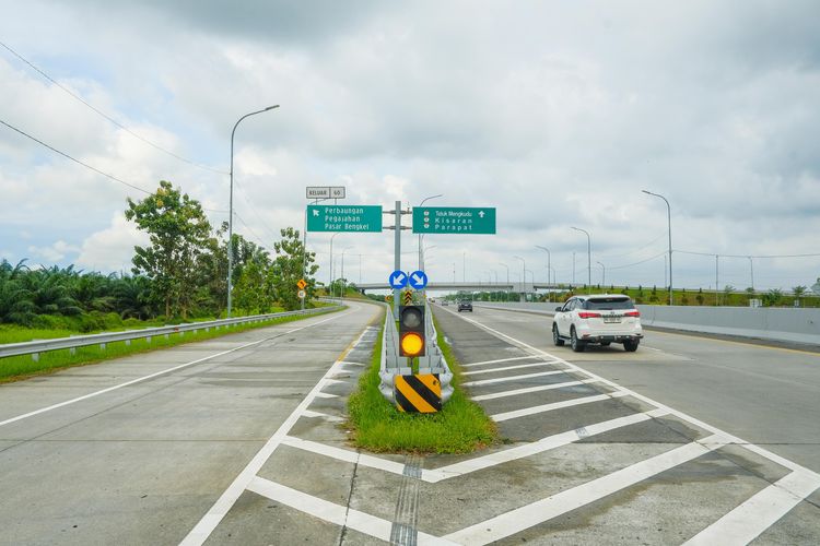 557 Ribu Kendaraan Melintas di Tol Regional Nusantara hingga H-1 Lebaran