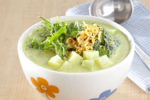 Resep Sayur Daun Labu Kuah Santan, Bikin Nagih 