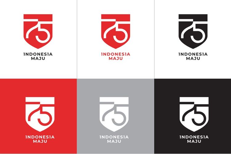 Bertema Indonesia Maju Logo Peringatan Hut Ke 75 Kemerdekaan Ri Resmi Diluncurkan Halaman All Kompas Com