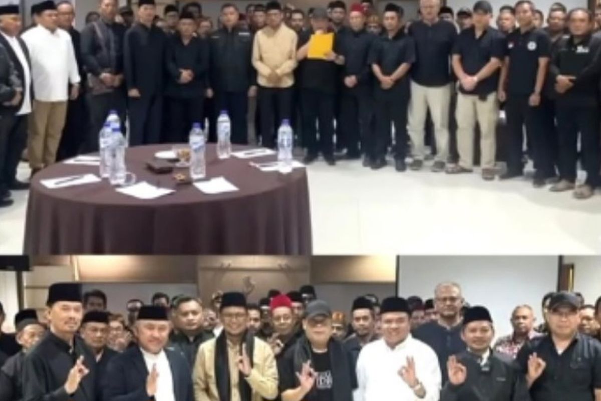 Deklarasi dukungan untuk Imam Budi Hartono, yang digelar oleh Sahabat Idris (SAHID), di Sentul, Kabupaten Bogor.