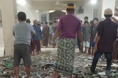 Kubah Masjid Roboh di Makassar, Bocah 10 Tahun Ini Tertimbun Reruntuhan, Kondisinya Lemas Saat Ditemukan