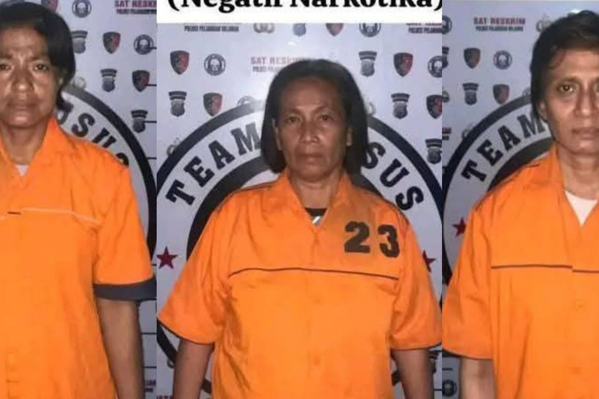 Julia Hasibuan (40), Nurhayati (52), dan Firda Hermayati (40) diamankan di Polres Pelabuhan Belawan pada Jumat (1/8/2025). 
