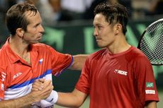 Ceko Unggul 2-0 atas Jepang di Perempat Final Davis Cup
