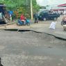 Jalan Cibolerang Bandung Amblas, Ditutup Sementara