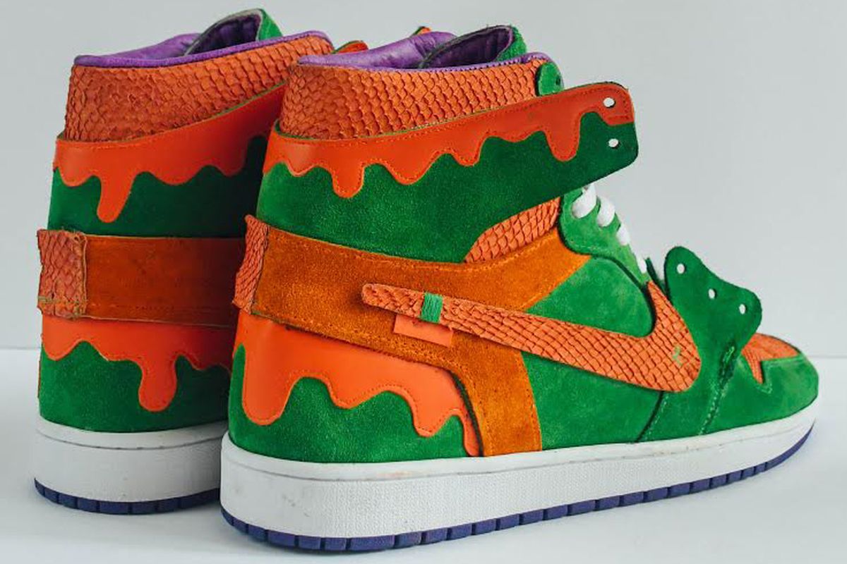 AMAC Customs Air Jordan 1 Slime