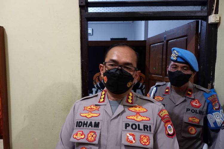 Polresta Yogyakarta Kombes Pol Idham Madi saat ditemui di Polresta Yogyakarta, Senin (8/8/2022)
