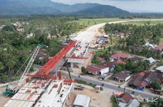 Tol Padang-Sicincin Fungsional Juli, Konstruksi Tembus 58,76 Persen