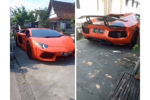 Video Viral Lamborghini Blusukan ke Jalanan Kampung di Lamongan, Bagaimana Ceritanya?