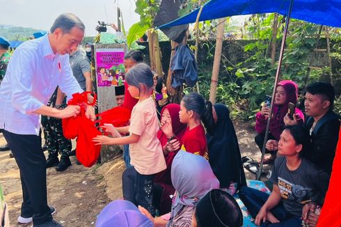 Jokowi: Pengungsi di Cianjur Kita Lihat Sehat