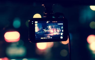 Ilustrasi dashcam mobil.