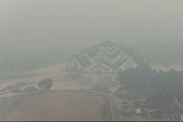 Dampak Asap Karhutla Jambi, ASN Hamil dan Penderita ISPA Boleh WFH