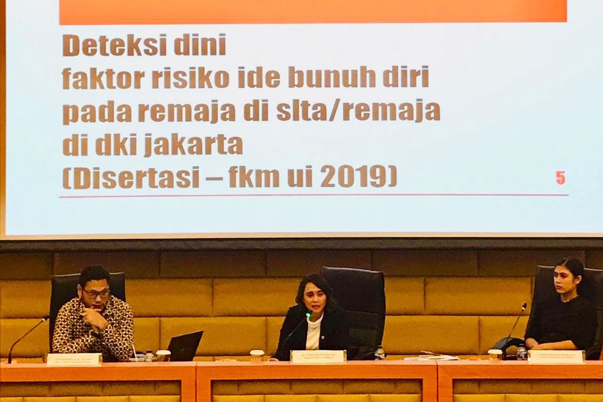 Harvard Club Indonesia (HCI), forum alumni Universitas Harvard di Indonesia menggelar diskusi mengupas berbagai tantangan dan pendekatan untuk membenahi sektor kesehatan Indonesia di Gedung Nusantara DPR RI bertepatan dengan Hari Pencegahan Bunuh Diri Sedunia di hari Selasa (10/9/2019)